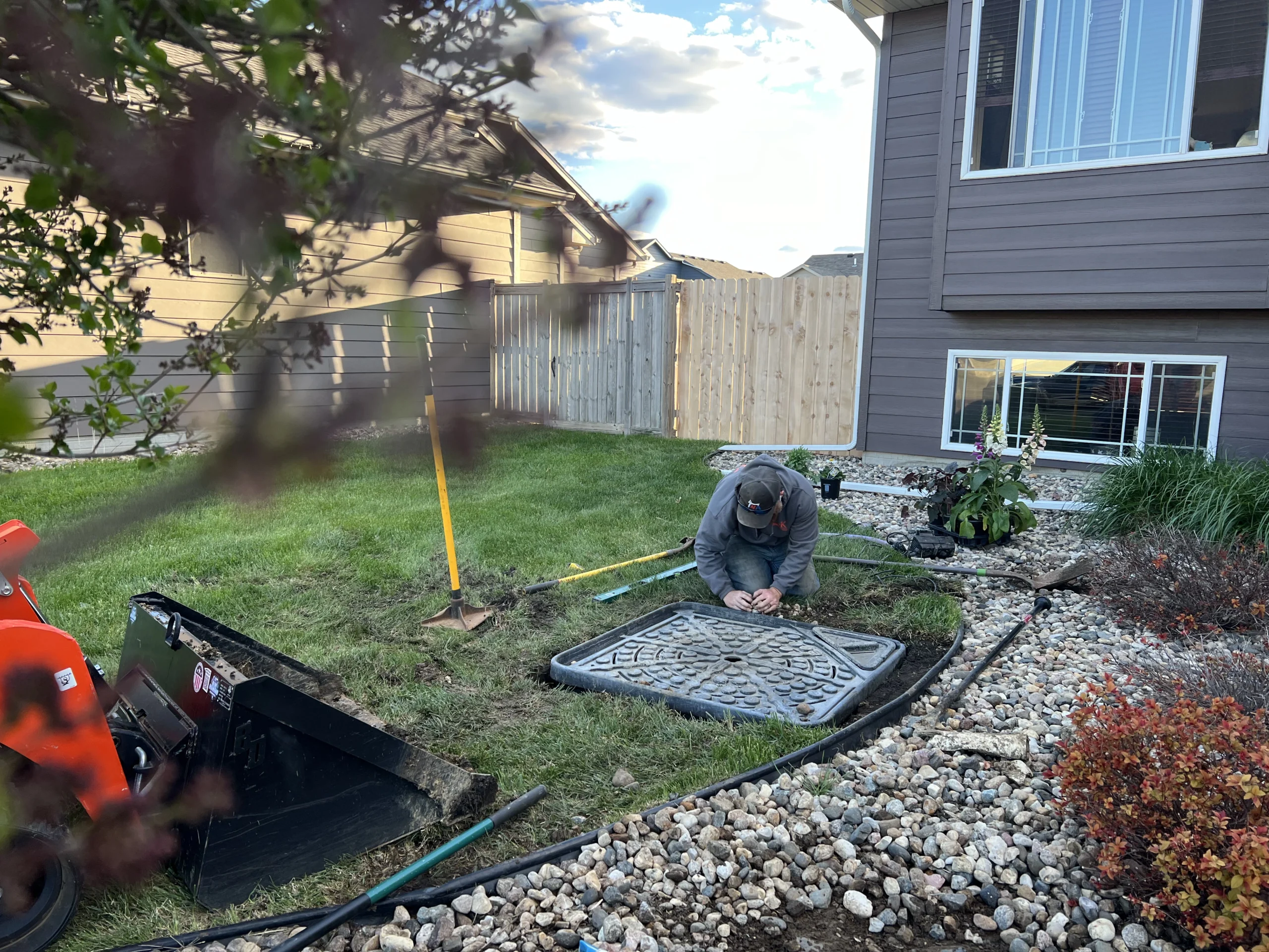 Water feature project in Sioux Falls, SD